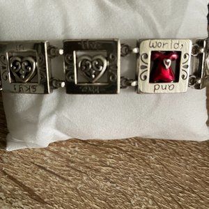 Brighton "Go Red" Bracelet (Retired)